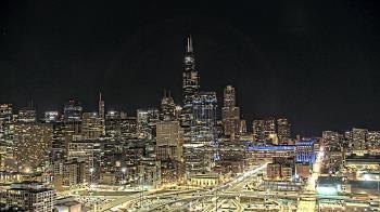 Weather camera view of UIC - University of Illinois Chicago.