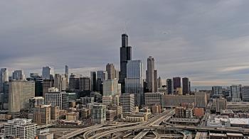 Weather camera view of UIC - University of Illinois Chicago.