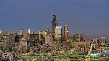 Weather camera view of UIC - University of Illinois Chicago.