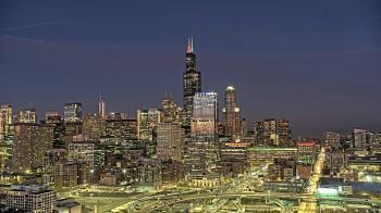 Weather camera view of UIC - University of Illinois Chicago.