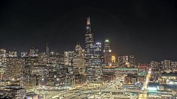 Weather camera view of UIC - University of Illinois Chicago.