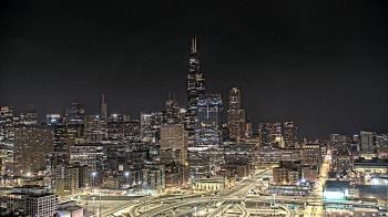 Weather camera view of UIC - University of Illinois Chicago.