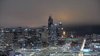 Weather camera view of UIC - University of Illinois Chicago.