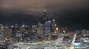 Weather camera view of UIC - University of Illinois Chicago.