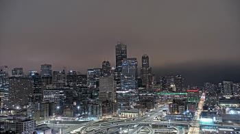 Weather camera view of UIC - University of Illinois Chicago.