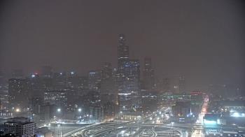 Weather camera view of UIC - University of Illinois Chicago.