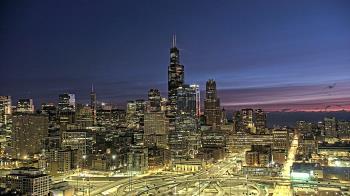 Weather camera view of UIC - University of Illinois Chicago.