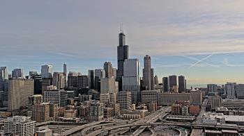 Weather camera view of UIC - University of Illinois Chicago.
