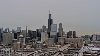 Weather camera view of UIC - University of Illinois Chicago.
