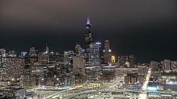 Weather camera view of UIC - University of Illinois Chicago.