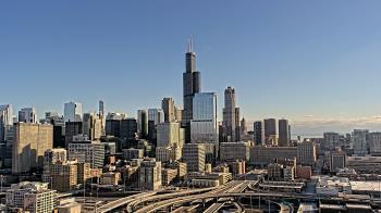 Weather camera view of UIC - University of Illinois Chicago.
