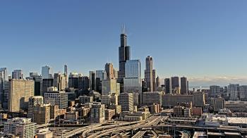Weather camera view of UIC - University of Illinois Chicago.