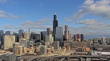 Weather camera view of UIC - University of Illinois Chicago.