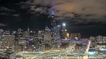Weather camera view of UIC - University of Illinois Chicago.