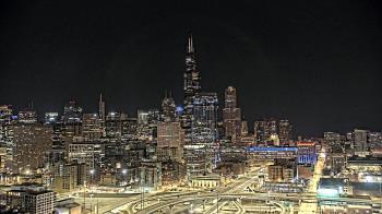 Weather camera view of UIC - University of Illinois Chicago.