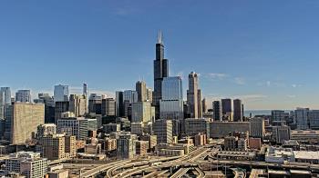 Weather camera view of UIC - University of Illinois Chicago.