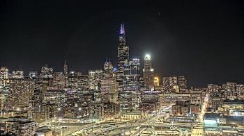 Weather camera view of UIC - University of Illinois Chicago.