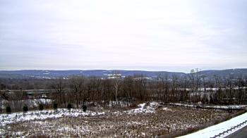 Weather camera view of Wilkes-Barre Area High School.