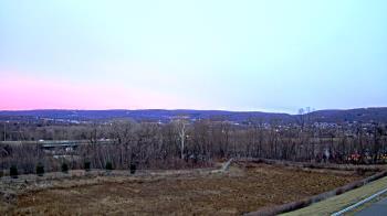 Weather camera view of Wilkes-Barre Area High School.