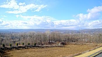 Weather camera view of Wilkes-Barre Area High School.