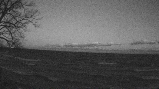 Weather camera view of Forest Lawn Beach.