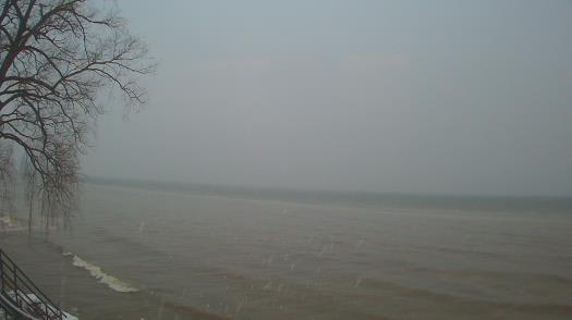 Weather camera view of Forest Lawn Beach.