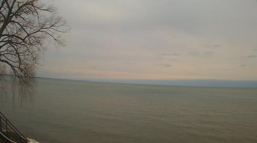 Weather camera view of Forest Lawn Beach.