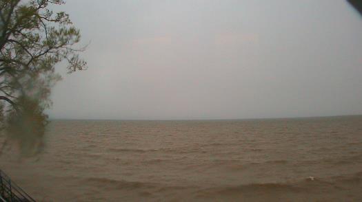 Weather camera view of Forest Lawn Beach.