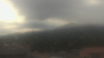 Weather camera view of Woodland Park Public Library.