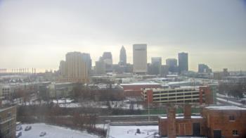 Weather camera view of WEWS-TV.
