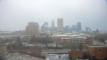 Weather camera view of WEWS-TV.