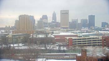Weather camera view of WEWS-TV.