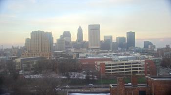 Weather camera view of WEWS-TV.