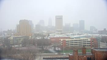 Weather camera view of WEWS-TV.