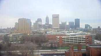 Weather camera view of WEWS-TV.
