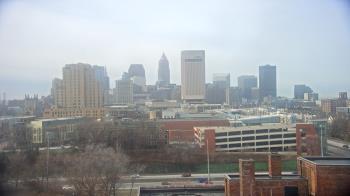 Weather camera view of WEWS-TV.