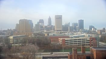 Weather camera view of WEWS-TV.