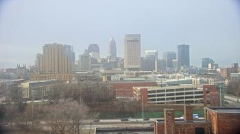 Weather camera view of WEWS-TV.