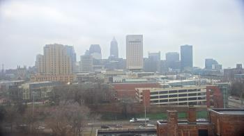 Weather camera view of WEWS-TV.