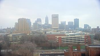 Weather camera view of WEWS-TV.