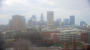 Weather camera view of WEWS-TV.