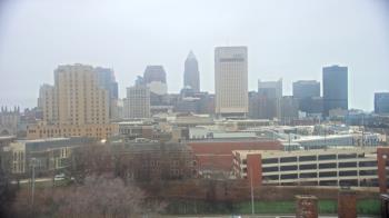 Weather camera view of WEWS-TV.