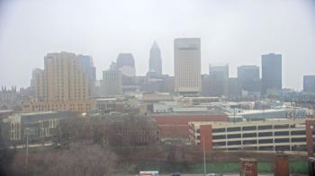 Weather camera view of WEWS-TV.