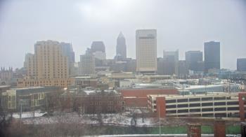 Weather camera view of WEWS-TV.