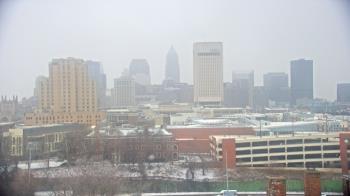 Weather camera view of WEWS-TV.