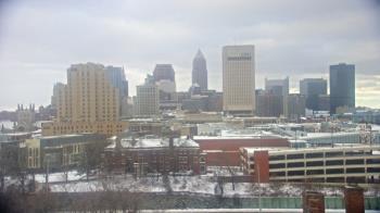 Weather camera view of WEWS-TV.