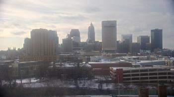 Weather camera view of WEWS-TV.