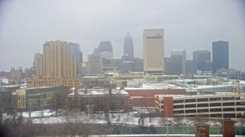 Weather camera view of WEWS-TV.