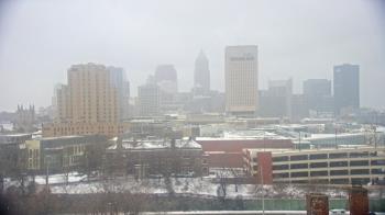 Weather camera view of WEWS-TV.