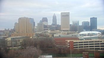 Weather camera view of WEWS-TV.